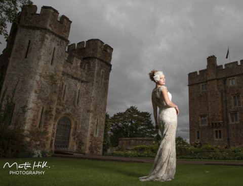 Castle bride. - Martin Hill Photography 