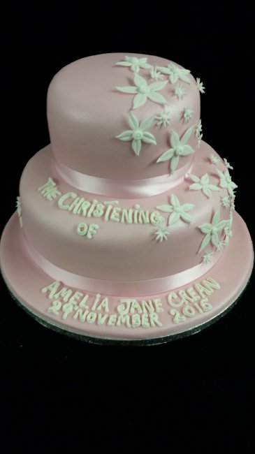 Christening cake - Celtic Cakes Studio