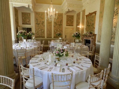 The Dining Room set up for a wedding breakfast - Hampden House
