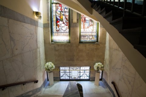 Our beautiful staircase waiting for your wedding photographs - The Merchants House of Glasgow