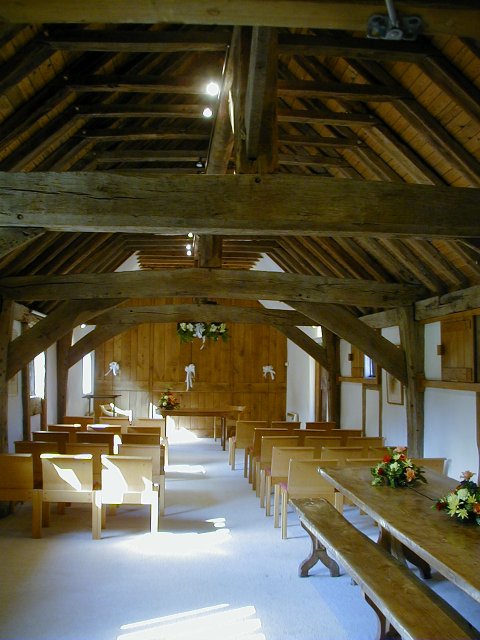 Crawley Hall interior - Weald & Downland Living Museum