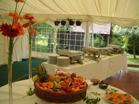 Marquee wedding, Tone Dale House - The Big House Company