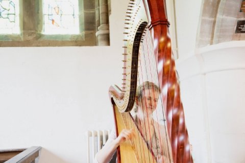 In Church - Meredith McCracken - Harpist