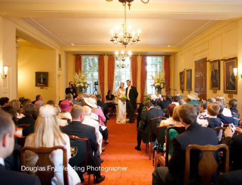 Civil ceremony in the Large Pension Room - The Honourable Society of Gray's Inn