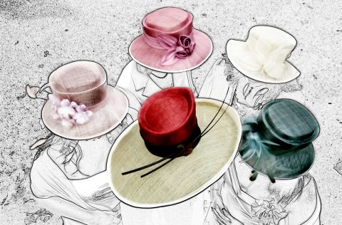 Ladies hats - Ellis Photography