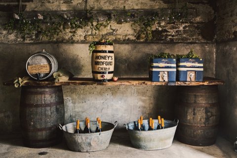 Cider barrel bar - Bath Vintage Hire