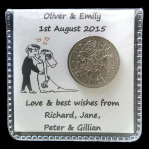 Sixpence Favours