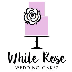 White Rose Wedding Cakes